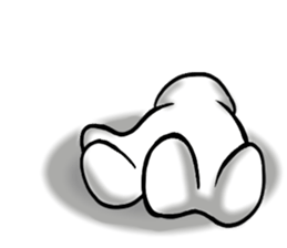 Magic hand sticker #12143180