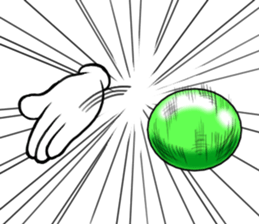 Magic hand sticker #12143184