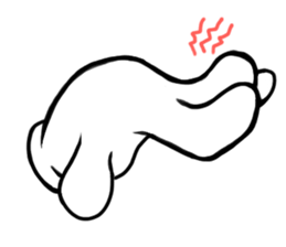 Magic hand sticker #12143187
