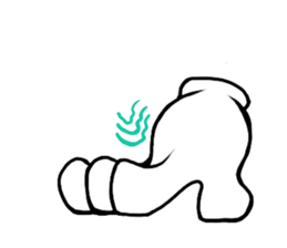 Magic hand sticker #12143205