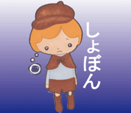 Detective Ayumi of high school girls sticker #12143729