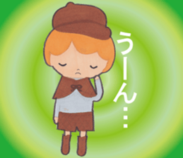 Detective Ayumi of high school girls sticker #12143730