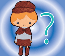 Detective Ayumi of high school girls sticker #12143736