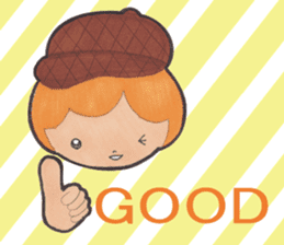 Detective Ayumi of high school girls sticker #12143737