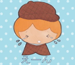 Detective Ayumi of high school girls sticker #12143761