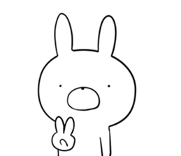 megaten usagi.1 sticker #12143767