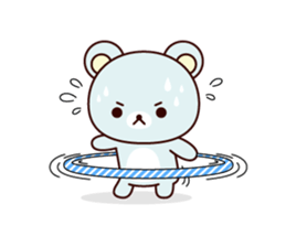 Sports bear sticker #12144409