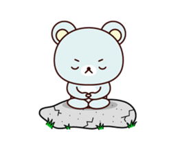 Sports bear sticker #12144410