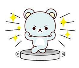 Sports bear sticker #12144420