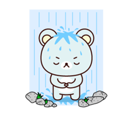 Sports bear sticker #12144429