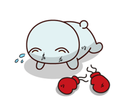 Sports bear sticker #12144432