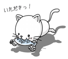 Feelings of a cat sticker #12144502