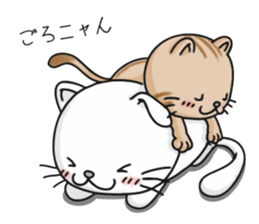 Feelings of a cat sticker #12144516