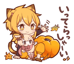 AUTUMN KITTEN sticker #12145098