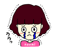 Naomi dedicated ticker sticker #12145312