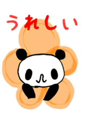 Rabbit & Panda sticker #12145437