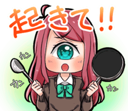 Monocular magic girl Gyorome sticker #12145879