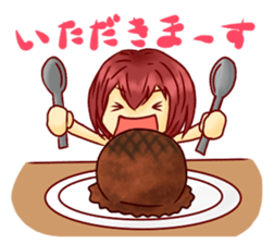 Everyday of ice cream hatter. sticker #12145959