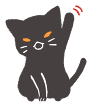 Everyday of Black Cat sticker #12146023