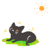 Everyday of Black Cat sticker #12146039