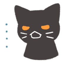 Everyday of Black Cat sticker #12146045