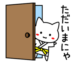 Martial arts uniformed CAT 2 sticker #12146093