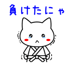 Martial arts uniformed CAT 2 sticker #12146096