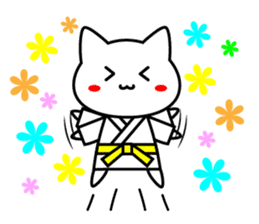 Martial arts uniformed CAT 2 sticker #12146105