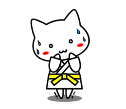 Martial arts uniformed CAT 2 sticker #12146115