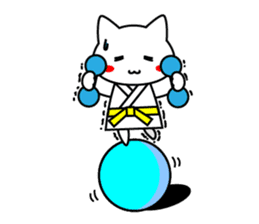 Martial arts uniformed CAT 2 sticker #12146121