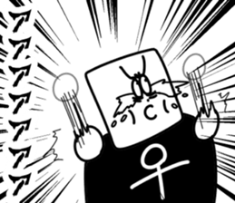 4 frames uncle drew 5 sticker #12146237