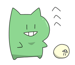 motchi cat 4 sticker #12146166