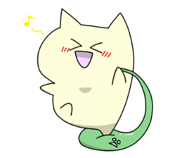 motchi cat 4 sticker #12146172