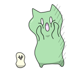 motchi cat 4 sticker #12146179