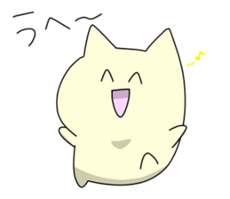 motchi cat 4 sticker #12146185
