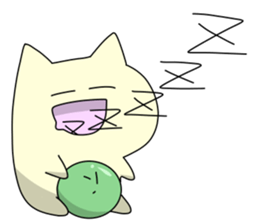 motchi cat 4 sticker #12146189