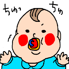 baby sticker meetkun