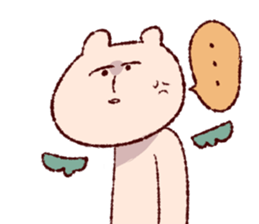 the bear over familiar sticker #12146770