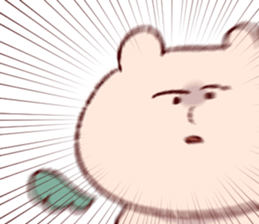 the bear over familiar sticker #12146785