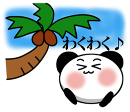 Is the panda of time 4 to summer~ sticker #12147393