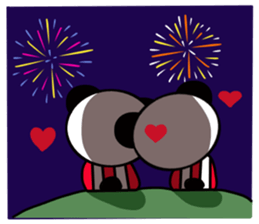 Is the panda of time 4 to summer~ sticker #12147399