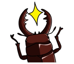 Daily life of Insect sticker #12147527