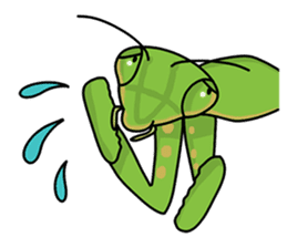 Daily life of Insect sticker #12147532