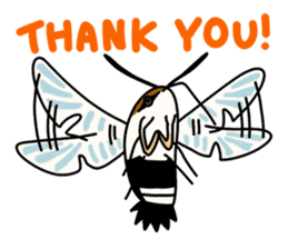 Daily life of Insect sticker #12147547