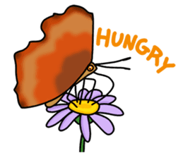 Daily life of Insect sticker #12147549