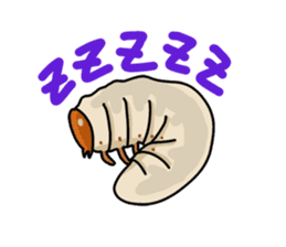 Daily life of Insect sticker #12147553