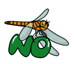 Daily life of Insect sticker #12147555