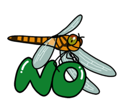 Daily life of Insect sticker #12147555