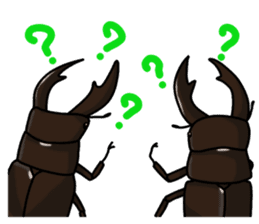 Daily life of Insect sticker #12147558