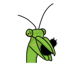 Daily life of Insect sticker #12147563